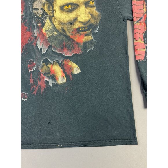 Rare Vintage Y2K Walking Dead AMC Zombie Horror TV Show Series Art Promo Tee - Picture 9 of 16